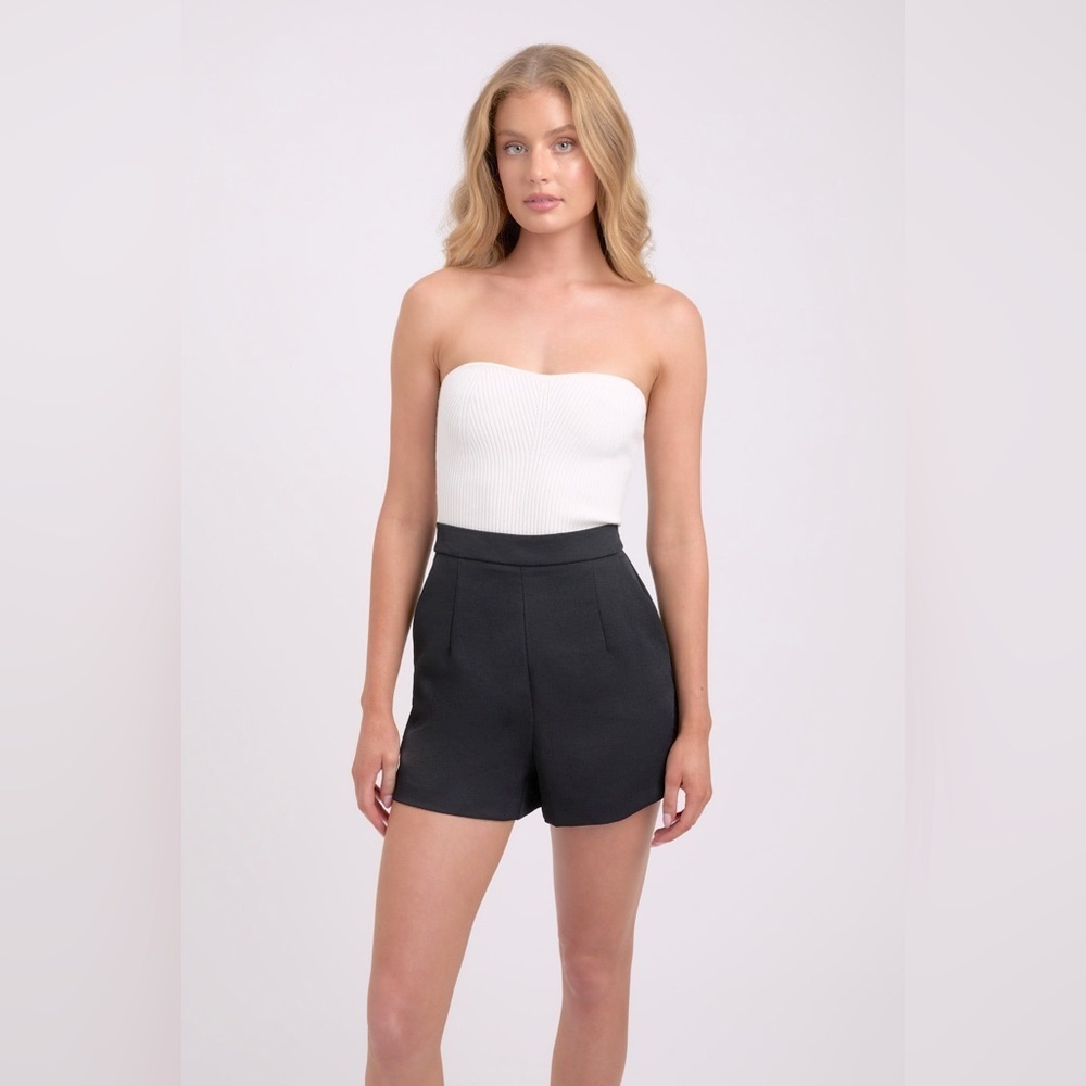 NWT Kookai black wafer shorts. Size 36